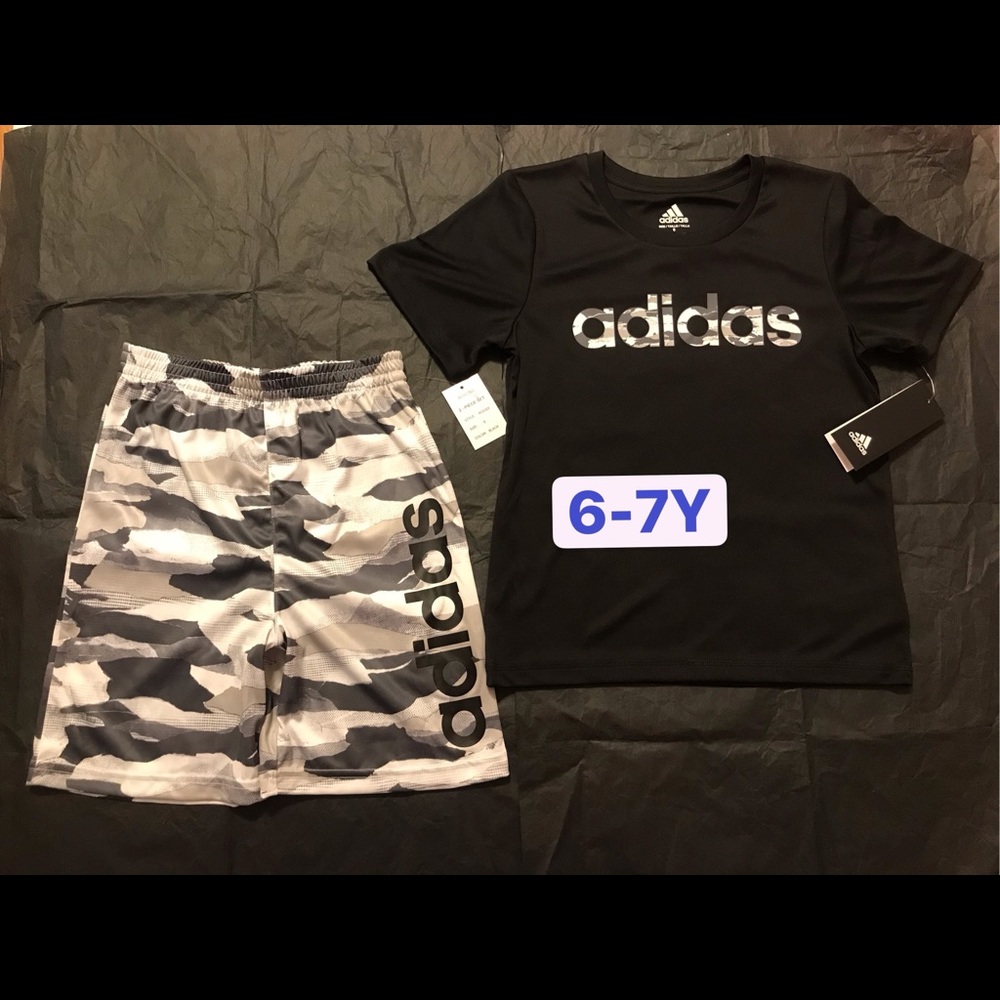 Adidas Boys Set 2pc. Size 7T